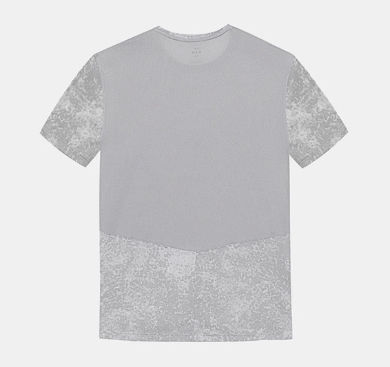 Gri Erkek UA Speed Stride Kısa Kollu T-Shirt