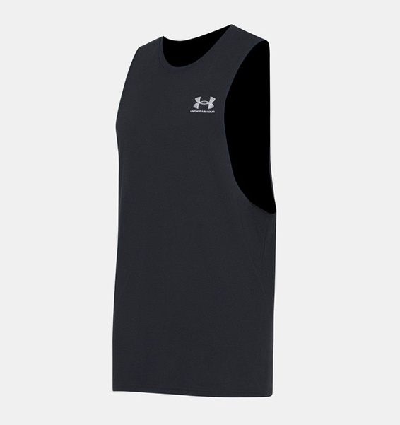 Siyah Erkek UA Live Cutoff Atlet