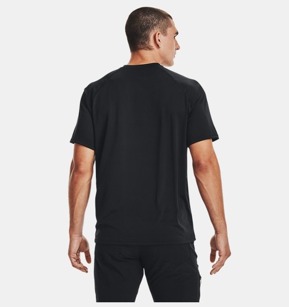Siyah Erkek UA Tactical Tech™ Kısa Kollu T-shirt