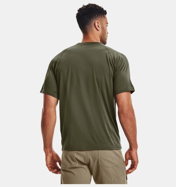 Yeşil Erkek UA Tactical Tech™ Kısa Kollu T-shirt