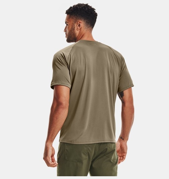Kahverengi Erkek UA Tactical Tech™ Kısa Kollu T-shirt