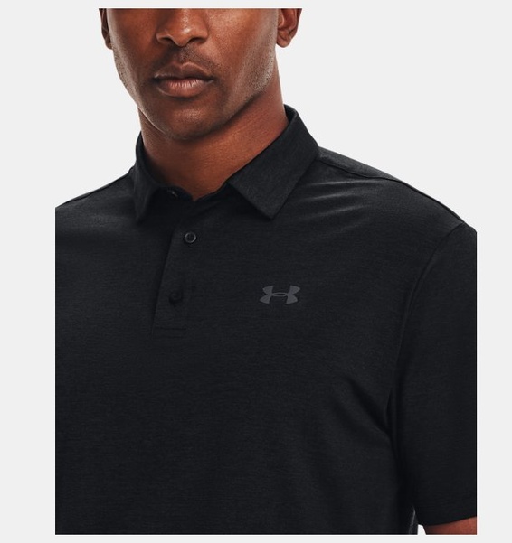 Siyah Erkek UA Playoff Polo 2.0