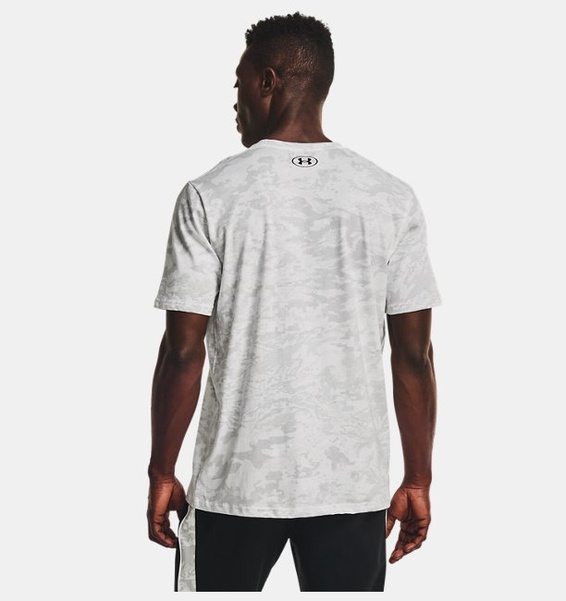 Beyaz Erkek UA ABC Camo Kısa Kollu T-shirt