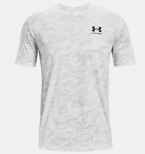 Beyaz Erkek UA ABC Camo Kısa Kollu T-shirt