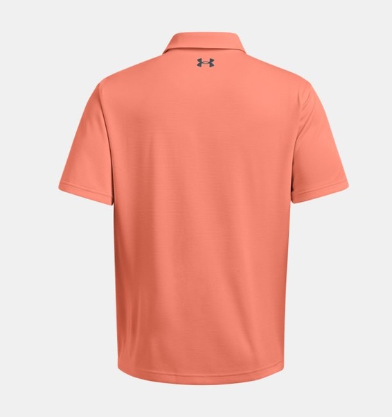 Turuncu Erkek UA Tech Polo T-shirt