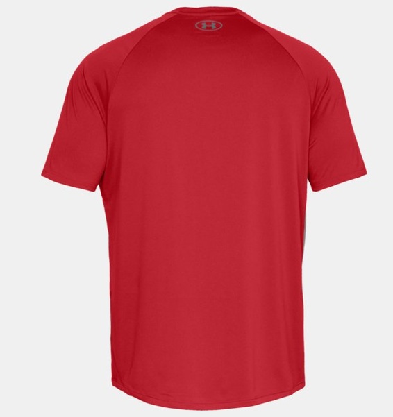 Kırmızı Erkek UA Tech 2.0 Kısa Kollu T-shirt