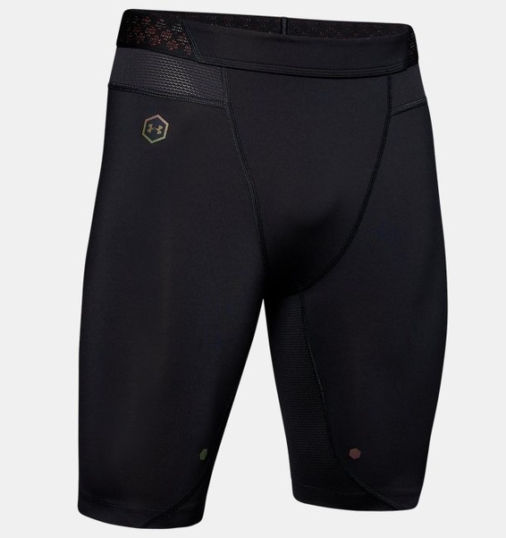 Siyah Erkek UA RUSH™ Compression Şort