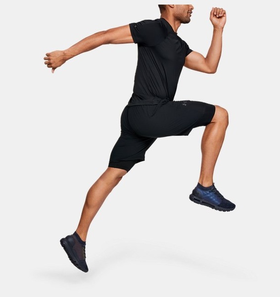 Siyah Erkek UA RUSH™ Compression Şort