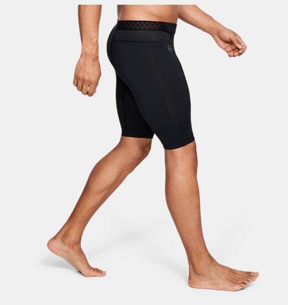 Siyah Erkek UA RUSH™ Compression Şort