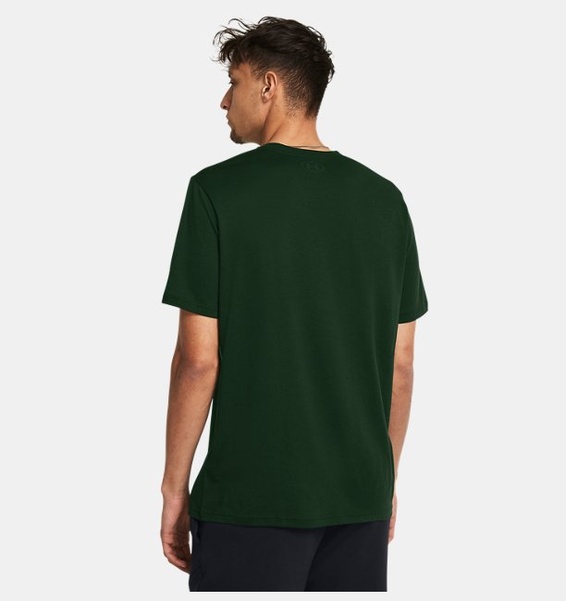 Yeşil Erkek UA Team Issue Wordmark Kısa Kollu T-shirt