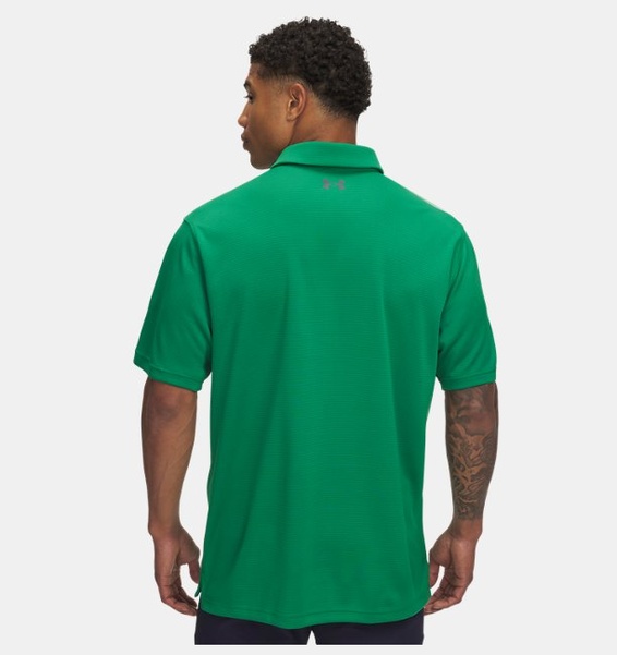 Yeşil Erkek UA Tech Polo T-shirt