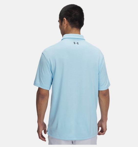 Açık Gri Erkek UA Tech Polo T-shirt