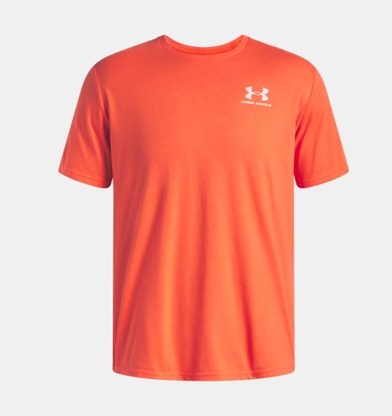 Kırmızı Erkek UA Sportstyle LC Kısa Kollu T-shirt