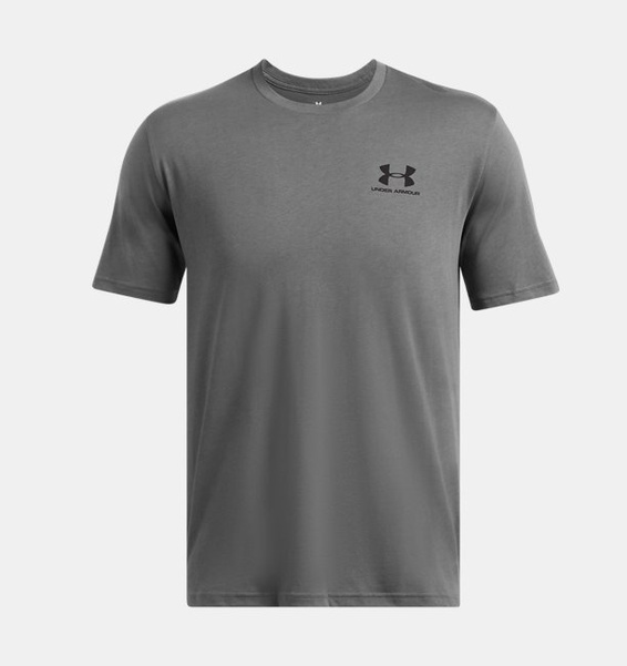 Gri Erkek UA Sportstyle LC Kısa Kollu T-shirt