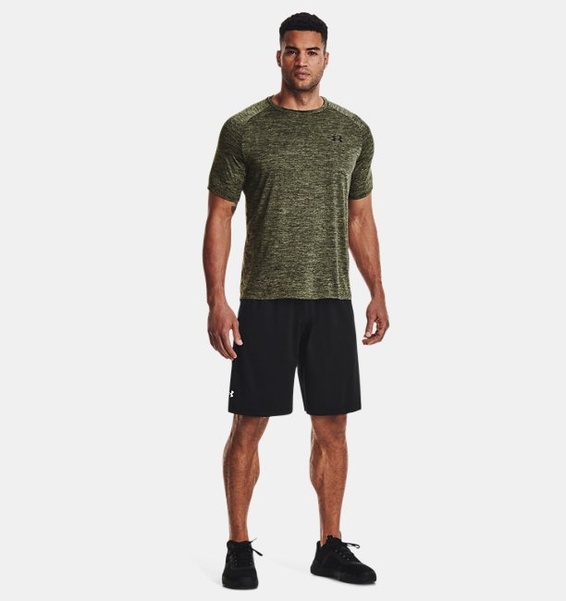 Haki Erkek UA Tech 2.0 Kısa Kollu T-shirt