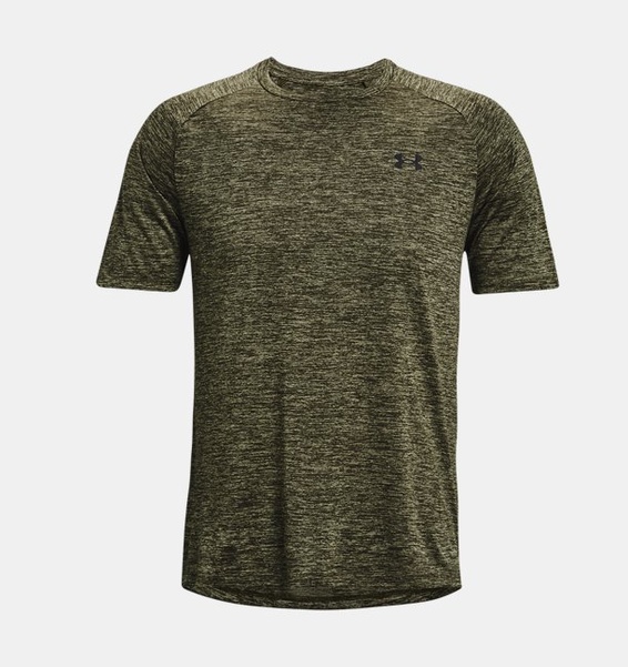 Haki Erkek UA Tech 2.0 Kısa Kollu T-shirt