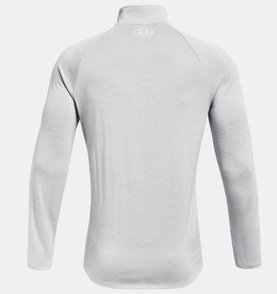 Gri Erkek UA Tech 2.0 1/2 Fermuarlı Uzun Kollu T-shirt