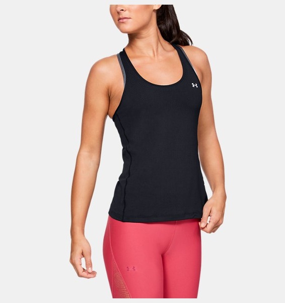 Siyah Kadın HeatGear® Armour Racer Atlet