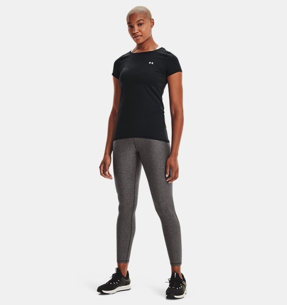 Siyah Kadın UA Tech Mesh Kısa Kollu T-shirt