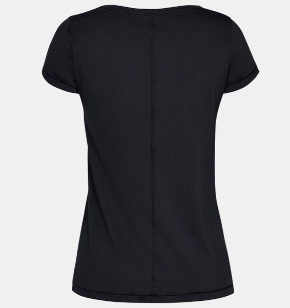 Siyah Kadın UA Tech Mesh Kısa Kollu T-shirt