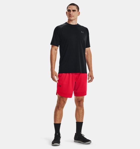 Siyah Erkek UA Velocity 2.0 Kısa Kollu Tee T-shirt