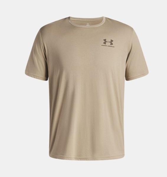 Kahverengi Erkek UA Sportstyle LC Kısa Kollu T-shirt