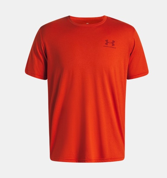 Turuncu Erkek UA Sportstyle LC Kısa Kollu T-shirt