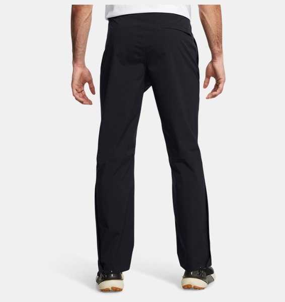 Siyah Erkek UA Golf Rain Pantolon