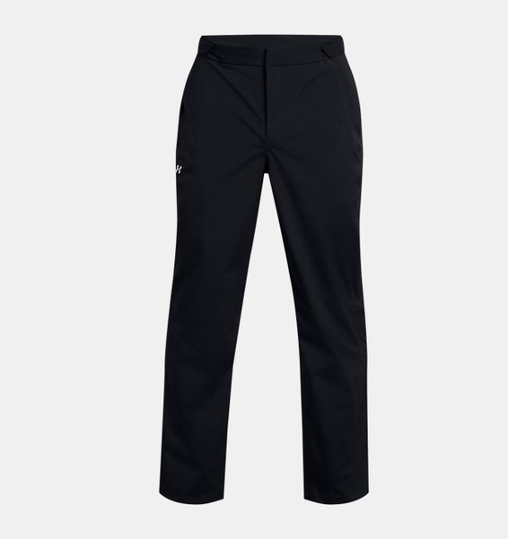 Siyah Erkek UA Golf Rain Pantolon