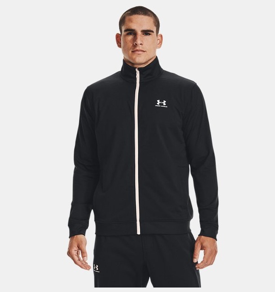 Siyah Erkek UA Sportstyle Triko Ceket