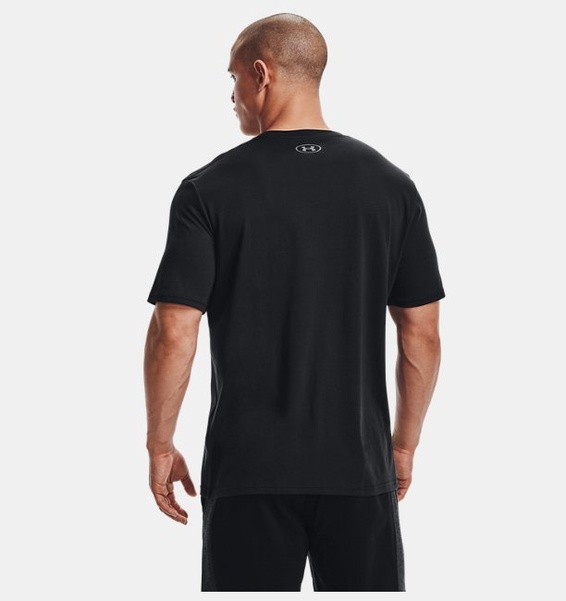 Siyah Erkek UA Boxed Sportstyle Kısa Kollu T-shirt