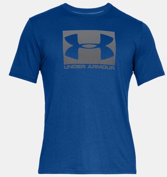 Mavi Erkek UA Boxed Sportstyle Kısa Kollu T-shirt