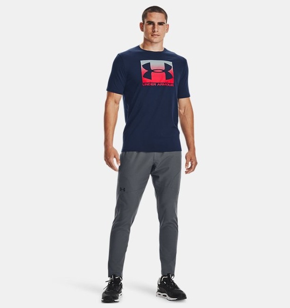 Lacivert Erkek UA Boxed Sportstyle Kısa Kollu T-shirt