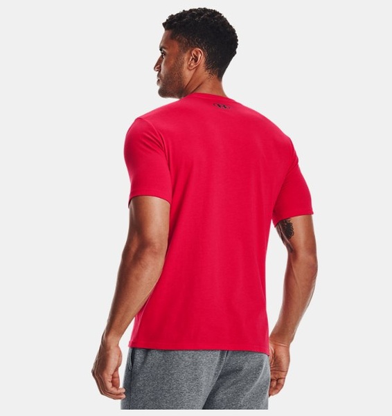 Kırmızı Erkek UA Boxed Sportstyle Kısa Kollu T-shirt