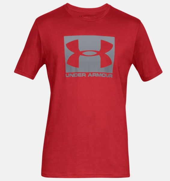 Kırmızı Erkek UA Boxed Sportstyle Kısa Kollu T-shirt