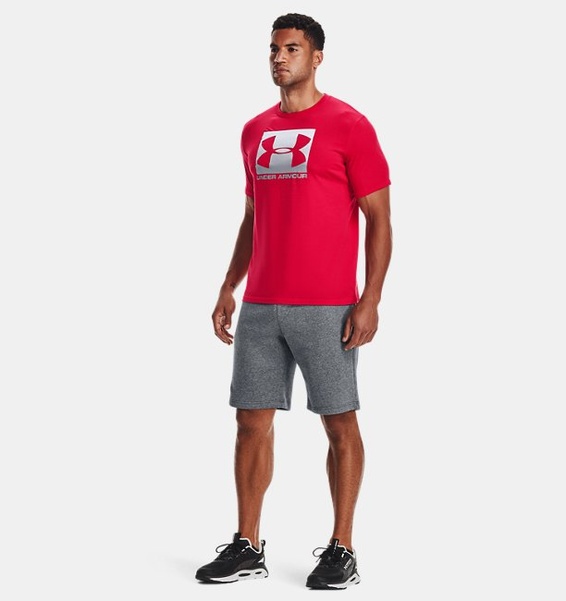 Kırmızı Erkek UA Boxed Sportstyle Kısa Kollu T-shirt