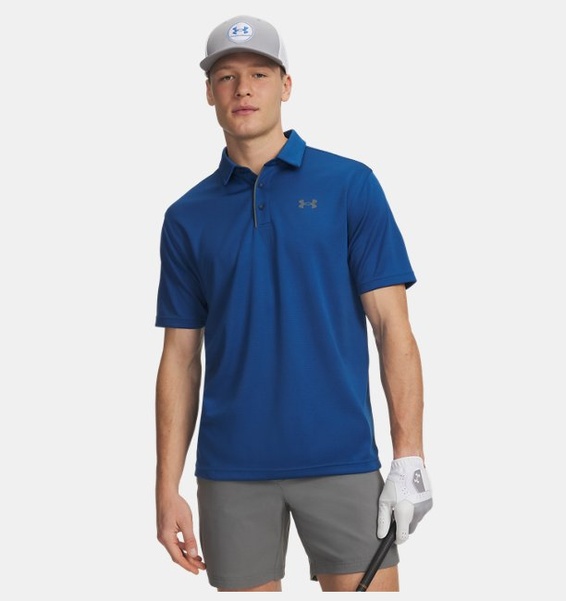 Mavi Erkek UA Tech Polo T-shirt