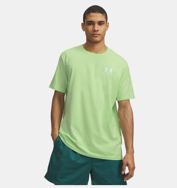 Sarı Erkek UA Sportstyle LC Kısa Kollu T-shirt