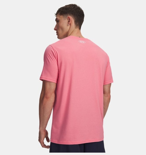 Pembe Erkek UA Sportstyle LC Kısa Kollu T-shirt