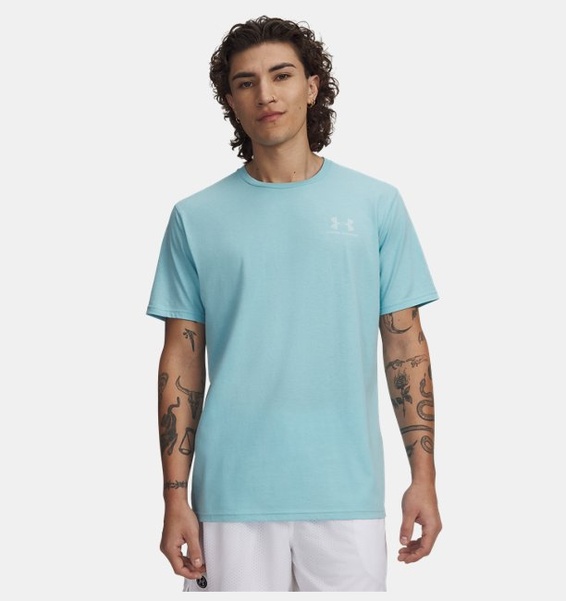 Mavi Erkek UA Sportstyle LC Kısa Kollu T-shirt