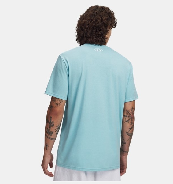 Mavi Erkek UA Sportstyle LC Kısa Kollu T-shirt