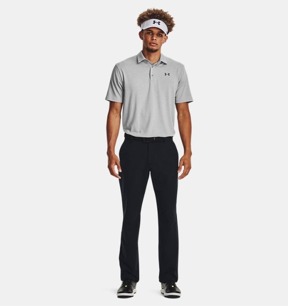 Gri Erkek Playoff 2.0 Polo T-shirt