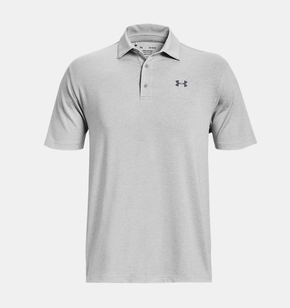 Gri Erkek Playoff 2.0 Polo T-shirt