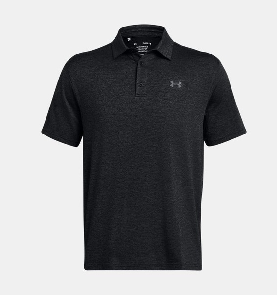 Siyah Erkek Playoff 2.0 Polo T-shirt