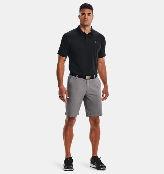 Siyah Erkek Playoff 2.0 Polo T-shirt
