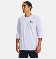 Erkek UA Sportstyle Left Chest Uzun Kollu T-shirt