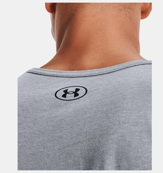 Gri Erkek UA Sportstyle Logo Atlet