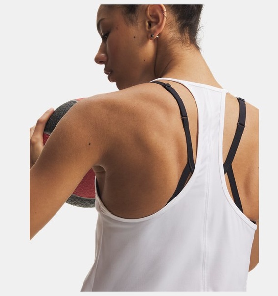 Beyaz Kadın UA Vanish Racerback Atlet