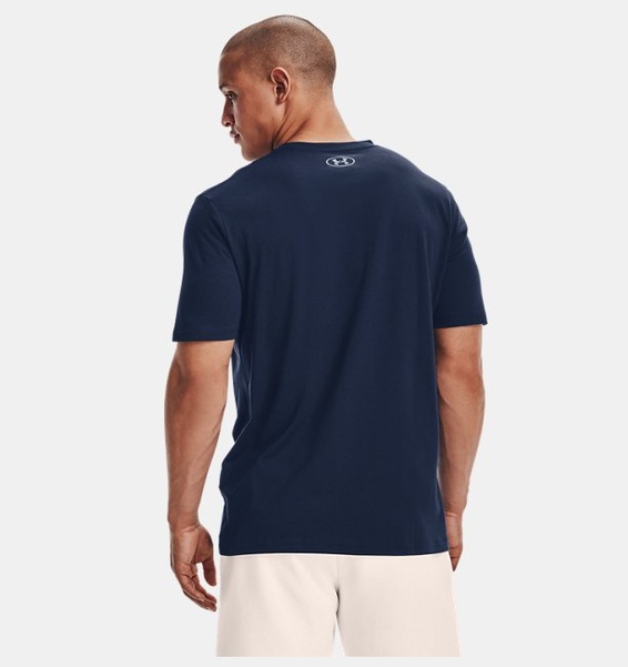 Lacivert Erkek UA Sportstyle Logo Kısa Kollu T-shirt