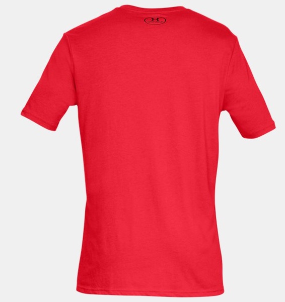 Kırmızı Erkek UA Sportstyle Logo Kısa Kollu T-shirt
